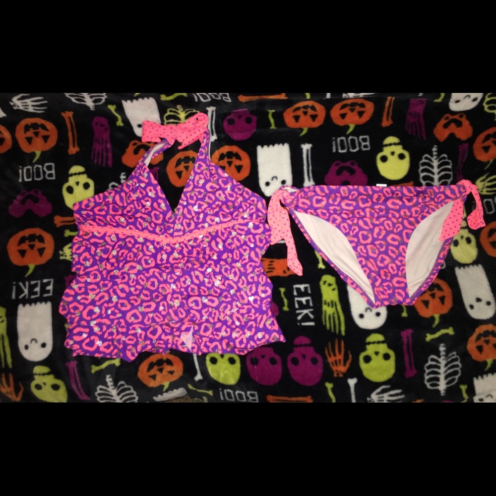 3 Girls bathing suits 14/16